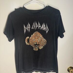 Kids Black Graphic T-Shirt